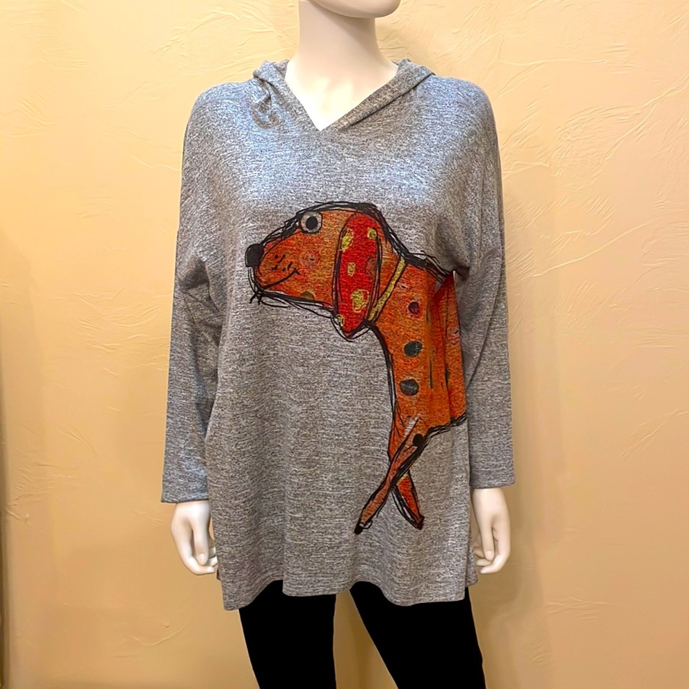 Inoah FunHoodie Knit Top - P2